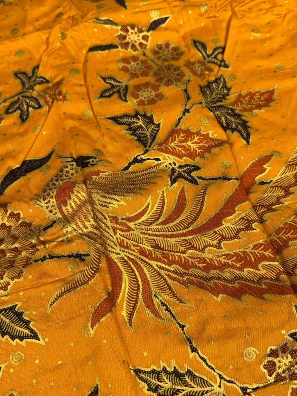 New BALI Orange Paisley scarf